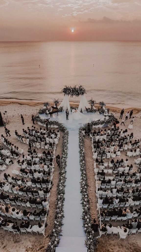 seaside wedding