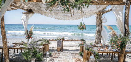 beach wedding
